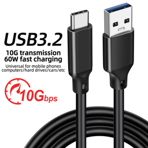 <span class=keywords><strong>Cable</strong></span> de Carga Rápida USB 3.2 Tipo-<span class=keywords><strong>C</strong></span> de Alta Velocidad para Datos (10 Gbps) y Transmisión de Disco Duro (3A 60W) para <span class=keywords><strong>C</strong></span>ámara, iOS, Computadora y Teléfono Móvil - Product Image 3