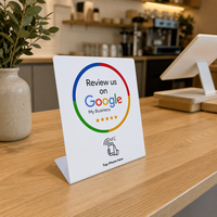 Nouvelle carte intelligente programmable RFID NFC Google Review Newbega KPD008-2/KPD008-3, puce NTAG215 13,56 MHz, réinscriptible, étanche, pour réseaux sociaux