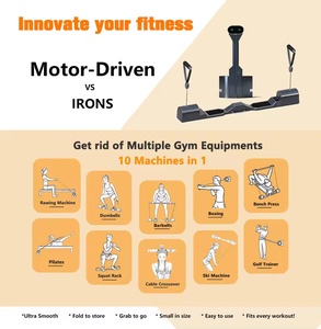 Nuevos Diseños AllMiracles AM9, Máquina de Gimnasio Inteligente <span class=keywords><strong>Todo</strong></span> <span class=keywords><strong>en</strong></span> <span class=keywords><strong>Uno</strong></span> con Cable para Entrenamiento Diario <span class=keywords><strong>en</strong></span> Casa y Oficina, Desarrollo Muscular, Gran Venta - Product Image 4