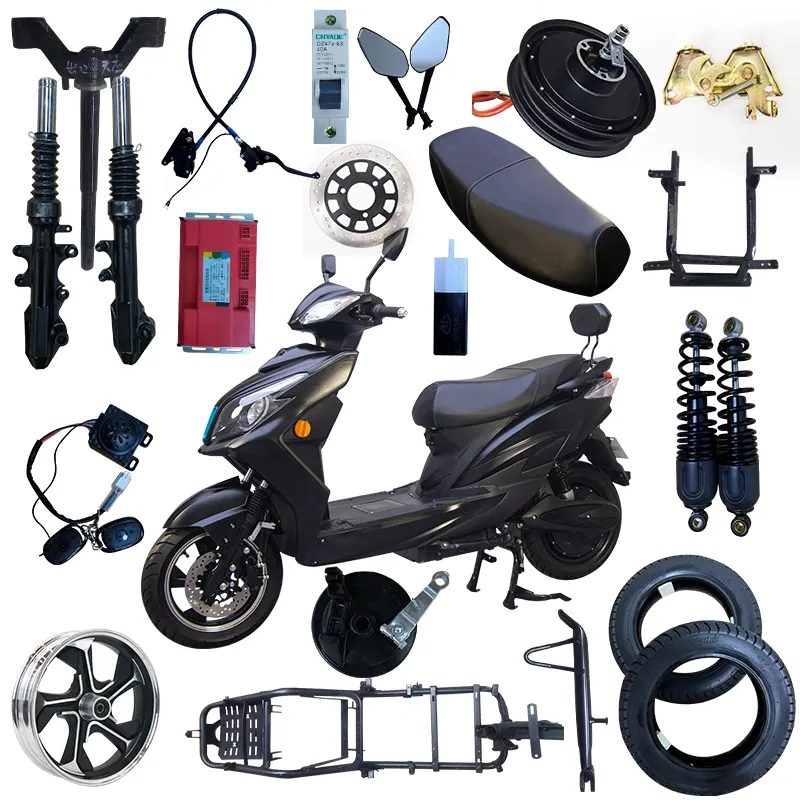 Chine accessoires de moto électrique pièces de moto électrique kit de cyclomoteur électrique