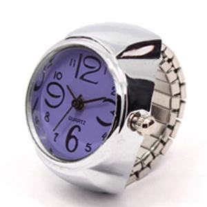 <span class=keywords><strong>Montre</strong></span> minimaliste vintage, petit doigt, bague, cadran quartz, élastique, réglable, mini montres en acier - Product Image 1