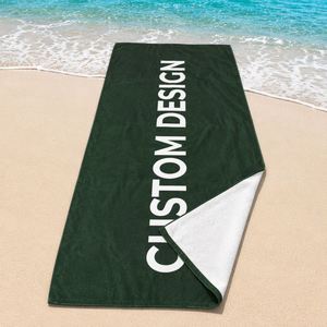 Custom <b>Microfiber</b> Hotel <b>Beach</b> <b>Towel</b> 400GSM OEM - Product Image 1