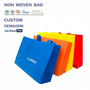 Bolsa <span class=keywords><strong>de</strong></span> Compras Ecológica Reutilizable <span class=keywords><strong>de</strong></span> Regalo Personalizada <span class=keywords><strong>de</strong></span> PP Tejido Reciclado con Logo Bolsa no Tejida Personalizada - Product Image 2