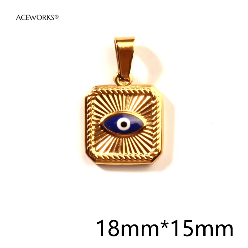 Square devil's eye-Gold