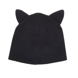 Зимняя вязаная шапка с кошачьими ушками - Product Image 2