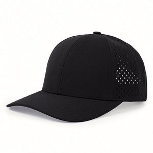 Wholesale High Quality Custom Logo Laser Golf Cap Water Protect Perforated <b>Hat</b> Quick Dry <b>Waterproof</b> Baseball Cap - Product Image 2