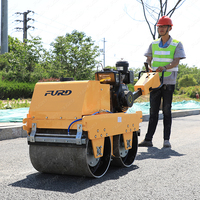 Nouveau rouleau compresseur à double tambour de petite taille abordable et de haute qualité