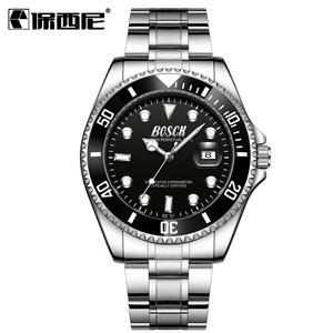 นาฬิกาข้อมือผู้ชาย <span class=keywords><strong>BOSCK</strong></span> รุ่นปฏิทินธุรกิจ กันน้ำ เรืองแสง ตัวเลขควอตซ์ นาฬิกาข้อมือและนาฬิกา Relogio Masculino - Product Image 3