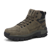 Nouvelle Arrivée Chaussures de Randonnée Imperméables pour Hommes Respirantes Montantes Durables Tout-Terrain Course sur Terrain Pro TP