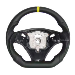 Volante de Cuero Serie 1 3 5 6 7 8 para BMW E81 E87 E82 E88 E21 E30 E36 E46 E90 E91 E92 E93 E34 E39 E60 E61 E63 E38 E65 - Product Image 1