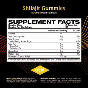 Suplemen Herbal Ekstrak Shilajit Kustomisasi OEM, Kaya 85 Mineral, Mendukung Kesehatan Dewasa dengan Asam Humat dan Asam Fulvat <span class=keywords><strong>Ayurveda</strong></span> - Product Image 2