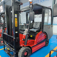 Chariot élévateur électrique 3 tonnes, 2 tonnes, 1 tonne avec pince à balles, batterie au lithium, chariot élévateur pour entrepôt, fabricant direct