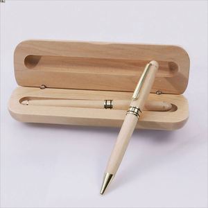 High Quality Custom Logo Wooden Ballpoint <b>Pen</b> Set Signature <b>Pen</b> with Wooden <b>Box</b> Wholesale Customized Logo Ballpoint <b>Pens</b> - Product Image 4