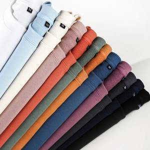 Sweat-shirt à col rond épais pour homme, coupe ample, en tissu éponge anti-boulochage, pour l'automne et l'hiver, vêtements de loisirs - Product Image 3