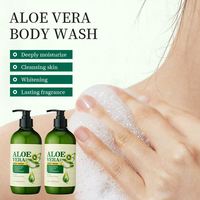 Venta caliente OEM Marca propia Gel de ducha de aloe Hidratante profundo Limpieza DE LA PIEL Blanqueamiento Gel de ducha para adultos