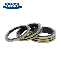 High Pressure Bonded Seals Dowty Washer IATF 16949 Zinc Plated NBR FKM Gasket for Hydraulic Valve Cylinder Pipe Connection