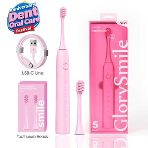 <span class=keywords><strong>Cepillo</strong></span> de dientes eléctrico rosa de alto grado <span class=keywords><strong>Cepillo</strong></span> de dientes sónico de alta frecuencia con dientes <span class=keywords><strong>sensibles</strong></span>, pulido, modos de masaje - Product Image 1