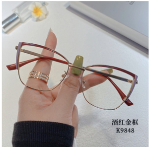 Kính Chặn Ánh Sáng Kính Mắt Quang Học Gọng Kính Màu Xanh Dương Giá Rẻ Theo Yêu Cầu OEM - Product Image 5