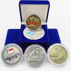 Coin Maker Wholesale Custom <b>Old</b> Cheap 3d Commemorative Double-side Challenge Coins Gold Metal Souvenir Coin - Product Image 6