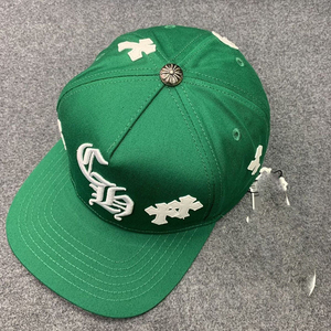 Gorra de béisbol Chrome Hearts Cross CH con visera curva, gorra trucker para hombre y mujer, gorra de camionero, protección solar para exteriores, gorra de malla transpirable. - Product Image 6