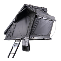 Tente de toit rigide imperméable pour 2-3 personnes, équipée d'une échelle, pour camping en véhicule, directement de l'usine