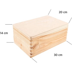 Mỹ Phong Cách Bằng Gỗ Hộp Lưu Trữ Hộp Tùy Chỉnh Bằng Gỗ Hộp 2 Pcs Paulowniawood Gỗ Hộp Với Tròn Bên Bằng Gỗ Hộp Quà Tặng - Product Image 3