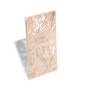 Promotional Gifts Hollow Square <b>Bookmark</b> Private Custom Logo Metal <b>Bookmark</b> - Product Image 6