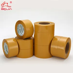 Factory wholesale brown colored carton sealing scotched tape clear transparent bopp box packing tape by suppliers