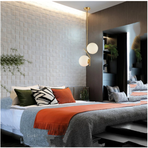 Lampes suspendues en verre de style nordique, lampe de chevet pour chambre à coucher, lampe d'art pour restaurant, salon, bar, lampe suspendue à <span class=keywords><strong>double</strong></span> tête, <span class=keywords><strong>luminaire</strong></span> décoratif - Product Image 2