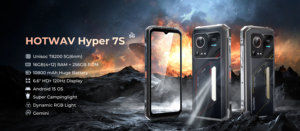 5G HOTWAV Smartphone robusto 4 + 256GB Android 15 luce da campeggio 10800mAh <span class=keywords><strong>Gemini</strong></span> AI Android Phone HOTWAV HYPER 7S - Product Image 5
