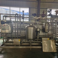 Stérilisateur automatique tube-in-tube et pasteurisateur tubulaire haute productivité pour purée de mangue et concentré de tomate, capacité 500L-1000L