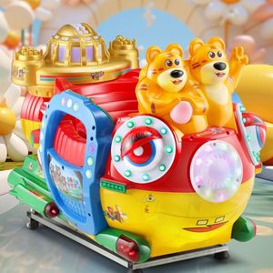 Vente directe usine : Machine à bascule électrique pour enfants à monnayeur, pour centres commerciaux et parcs d'attractions - Product Image 1