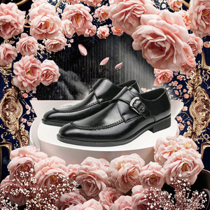 Zapatos de Vestir para Hombre de Alta Calidad, Estilo Oxford de Lujo, Zapatos Formales para Novio, de Cuero PU, Punta Cerrada, Diseño Sólido, para Verano e Invierno - Product Image 3