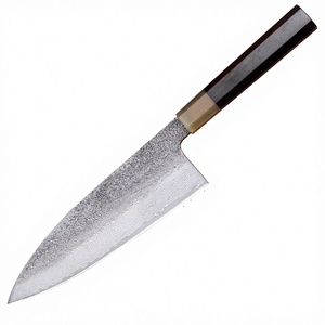Professional Japanese Style Kitchen Knife Stainless Steel Slicing Knife Wooden Handle Chef Knife Wholesale OEM ODM Private Label - Product Image 3
