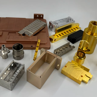 Swiss Type CNC Custom Micro Parts for Drones /Robots/ ±0.002mm Precision Machining Service/Copper Turning Machining