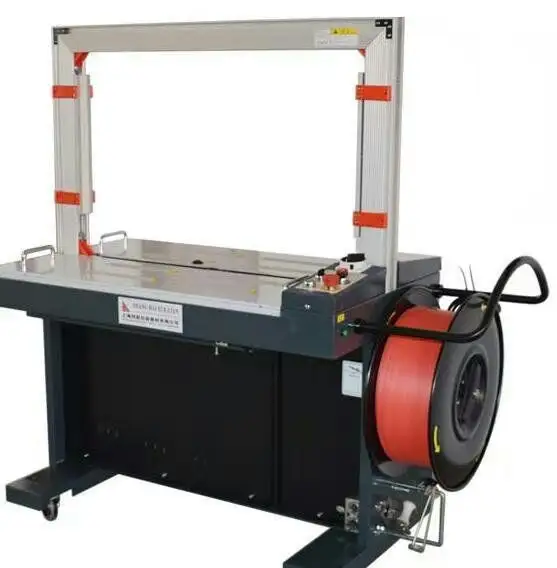 Fabrika çıkış yapmak ciltleme makinesi PP kemer sıcak eriyik karton sızdırmazlık balya makinesi için otomatik balyalama makinesi karton balyalama makinesi