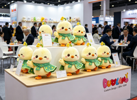 Peluche OEM de haute qualité en tissu doux pour enfants, idéale comme cadeau promotionnel d'entreprise