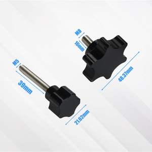 Juego de perillas de palanquilla de aleación de aluminio aptas para <span class=keywords><strong>Anycubic</strong></span> <span class=keywords><strong>Photon</strong></span> Mono X/<span class=keywords><strong>Photon</strong></span> Mono X <span class=keywords><strong>M3</strong></span> <span class=keywords><strong>Max</strong></span> - Product Image 3