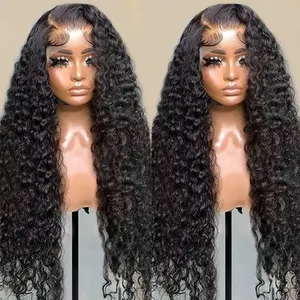 360 Full Lace Unprocessed 100% Human Hair Wig Glueless HD Lace Wig Human Hair Cuticle Aligned Virgin Raw Indian Hair Human Wig