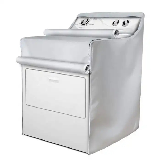 Waterproof Dustproof Washing Machine Cover Washer/Dryer Cover for Outdoor Top-load and Front Load Machine