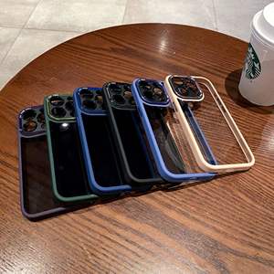 Funda de teléfono de gama alta negra para 15prom <span class=keywords><strong>Eagle</strong></span> Eye Magnetic IPhone14 Botón de metal de cubierta completa duro - Product Image 5