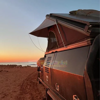 Tente de camping Outback pour 2 personnes Abri Hard Shell S Xxl Outback Tourer Rooftop Tent Suv Aluminium Roof Top Tent