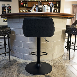 Phong cách hiện đại tiên tiến màu xám da lộn da ghế thanh Ergonomic thiết kế chiều cao có thể điều chỉnh ổn định chân đạp cho trang trại nhà - Product Image 2