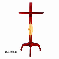 Magic Prop Table flottante de scène professionnelle de luxe et durable avec boîte anti-gravité et bougeoir pour magiciens
