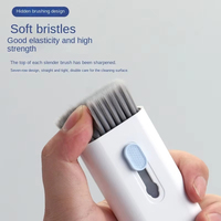 Kit de nettoyage de clavier d'ordinateur 7 en 1, brosse, stylo de nettoyage pour ordinateur portable, écouteurs Bluetooth, outils de nettoyage, ensemble d'extracteurs de touches
