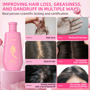 Keleek Black Ginseng Propolis Anti-Dandruff <strong>Shampoo</strong> 260ml Deep Cleansing Scalp Smooth Hydrating Hair Wash Repair Dry Frizzy Hair - Product Image 5