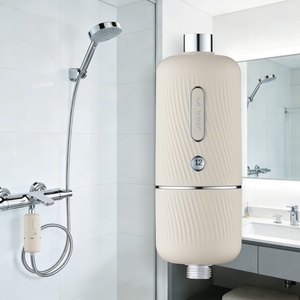 <span class=keywords><strong>Filtre</strong></span> à <span class=keywords><strong>eau</strong></span> de douche moderne à 7 étages en plastique avec charbon actif et KDF55, élimine le chlore pour le soin de la peau et des cheveux - Product Image 1