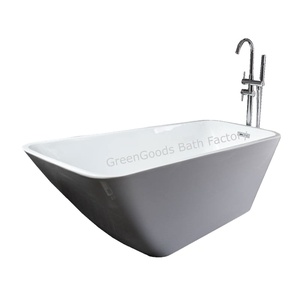 Salle de bain en résine acrylique, marquage des marques chinoises, bois naturels, <span class=keywords><strong>baignoire</strong></span> Banheira - Product Image 1