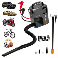Nouveau Démarreur de Voiture 600A 2026 avec Aspirateur 6000mAh, Booster de Batterie 12V et Compresseur d'Air 150PSI, Écran LCD, Certifié CE/FCC