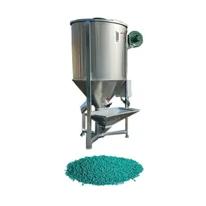 Nieuwe Kleurmengapparatuur Verticale Mixer Voor Masterbatch Poeder Ruw Plastic Materiaal Mixer Plastic Grondstof Mixer Machine